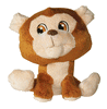 Dogit Luvz "Big Heads" - Plush Monkey with Squeaker