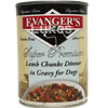 Evanger's Super Premium Lamb Chunks Dinner in Gravy Dog 12oz.