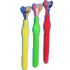 Triple Pet Toothbrush