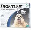 Frontline Plus - Flea & Tick Control For Dogs and Cats 3 Pack