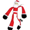 Kyjen Squeaky Squiggler Santa