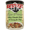 Evanger's Super Premium Turkey Chunks Dinner in Gravy Dog 12oz.
