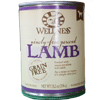 Wellness 95% Lamb Grain Free Canned Dog Food - 13.2 oz.