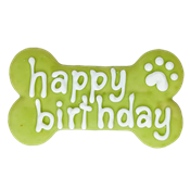 Bosco and Roxy's: Birthday - Green Birthday Bone