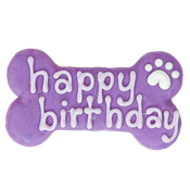 Bosco and Roxy's: Birthday - Purple Birthday Bone