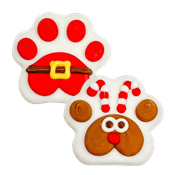 Bosco and Roxy's: Christmas Cookies - The Paw-some Pair