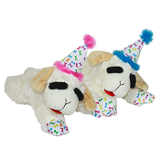 MultiPet Birthday Lambchop Plush Toy