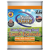 NutriSource Lamb Select - Grain Free Dog Food 13oz Can