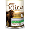 Nature's Variety Instinct Canned Dog Food: Grain Free LID Lamb