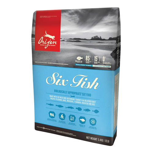 6 fish cat food