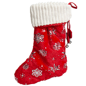 HuggleHounds Holiday Glitz Stocking For Dogs