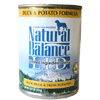 Natural Balance Duck and Potato Canned Dog Food