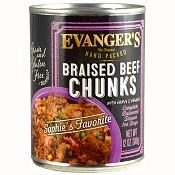 Evanger's Hand Packed: Braised Beef Chunks - 13 oz