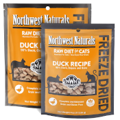 Northwest Naturals: Freeze Dried Duck for Cats