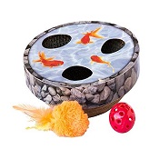 Petstages: Scratch & Play Cat Toy - Hide & Seek Wobble Pond