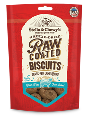 Stella & Chewy's Raw Coated Biscuits: Grass-Fed Lamb