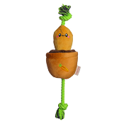 Territory: Treat & Tug - Carrot Dog Toy