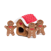 Zippy Paws Holiday: Burrow - Gingerbread House